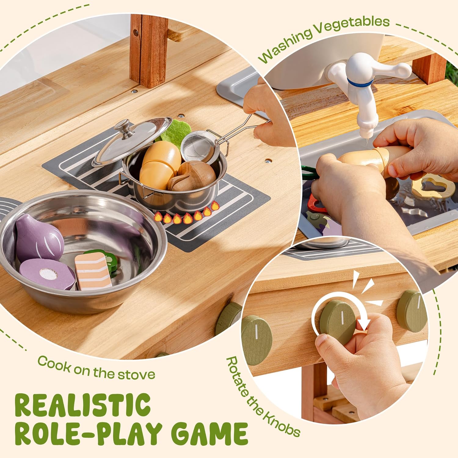 Robud Cucina Matsch in Legno per Esterni - immagine 3