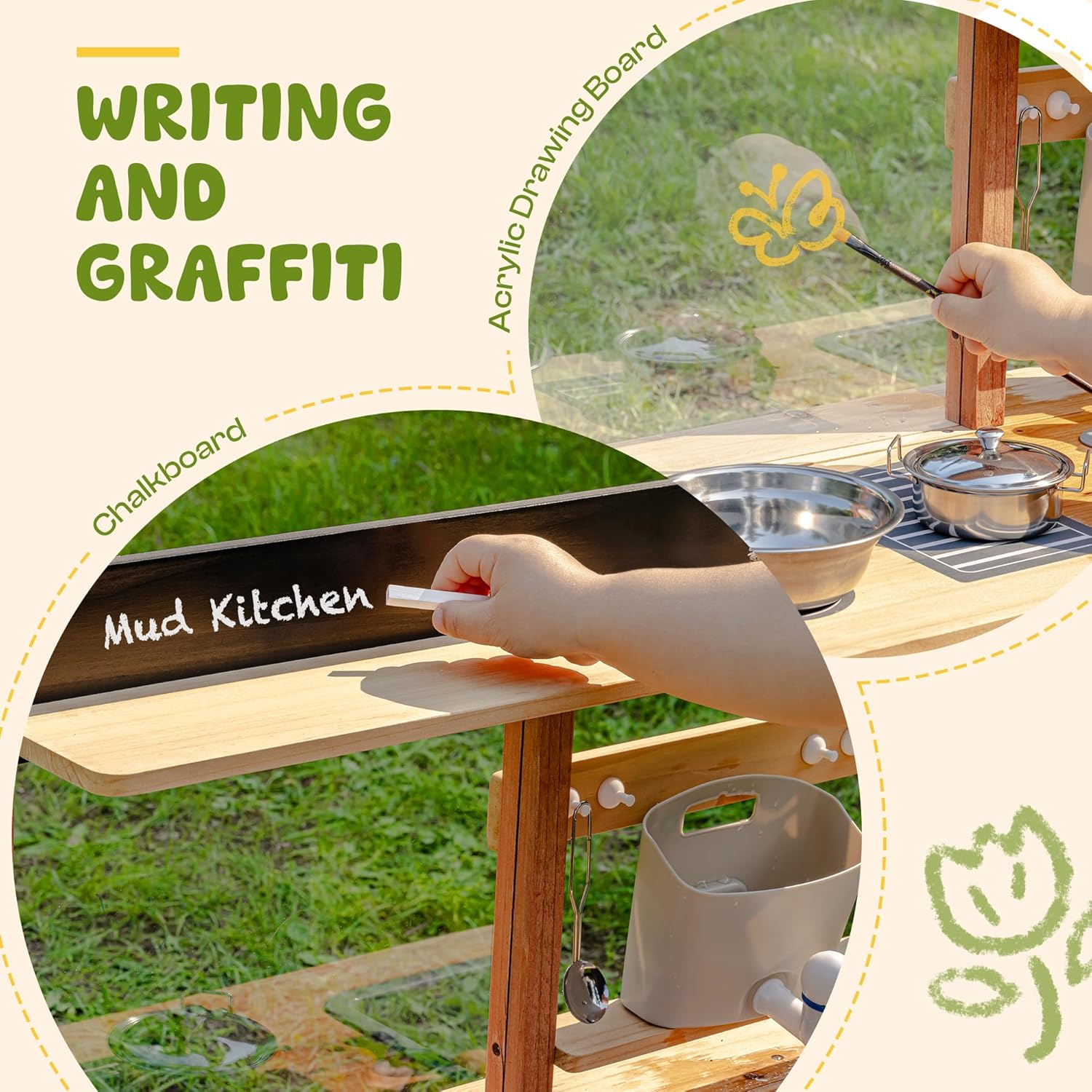 Robud Cucina Matsch in Legno per Esterni - immagine 6