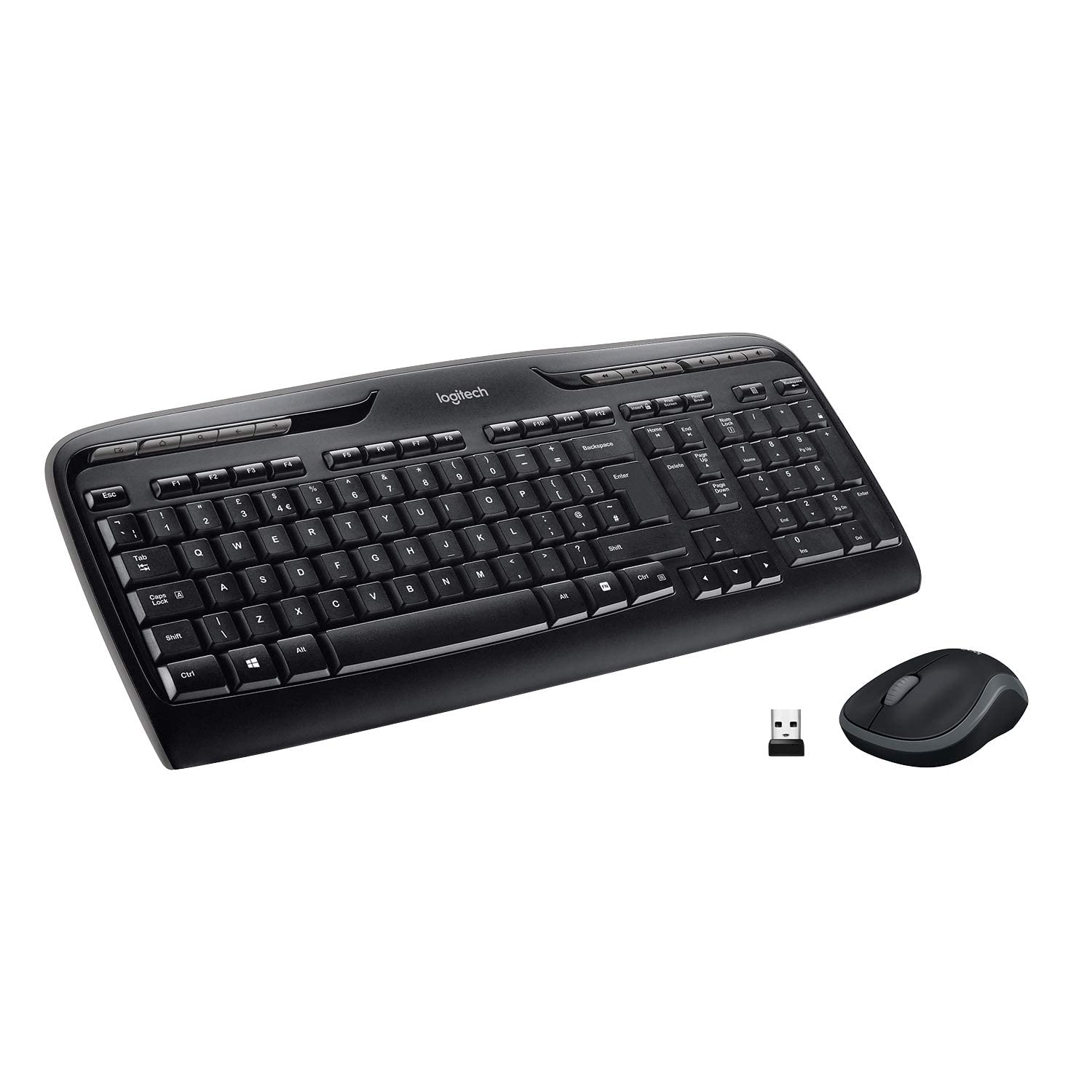 Logitech MK330 Kit Tastiera e Mouse, Layout Tedesco Qwertz