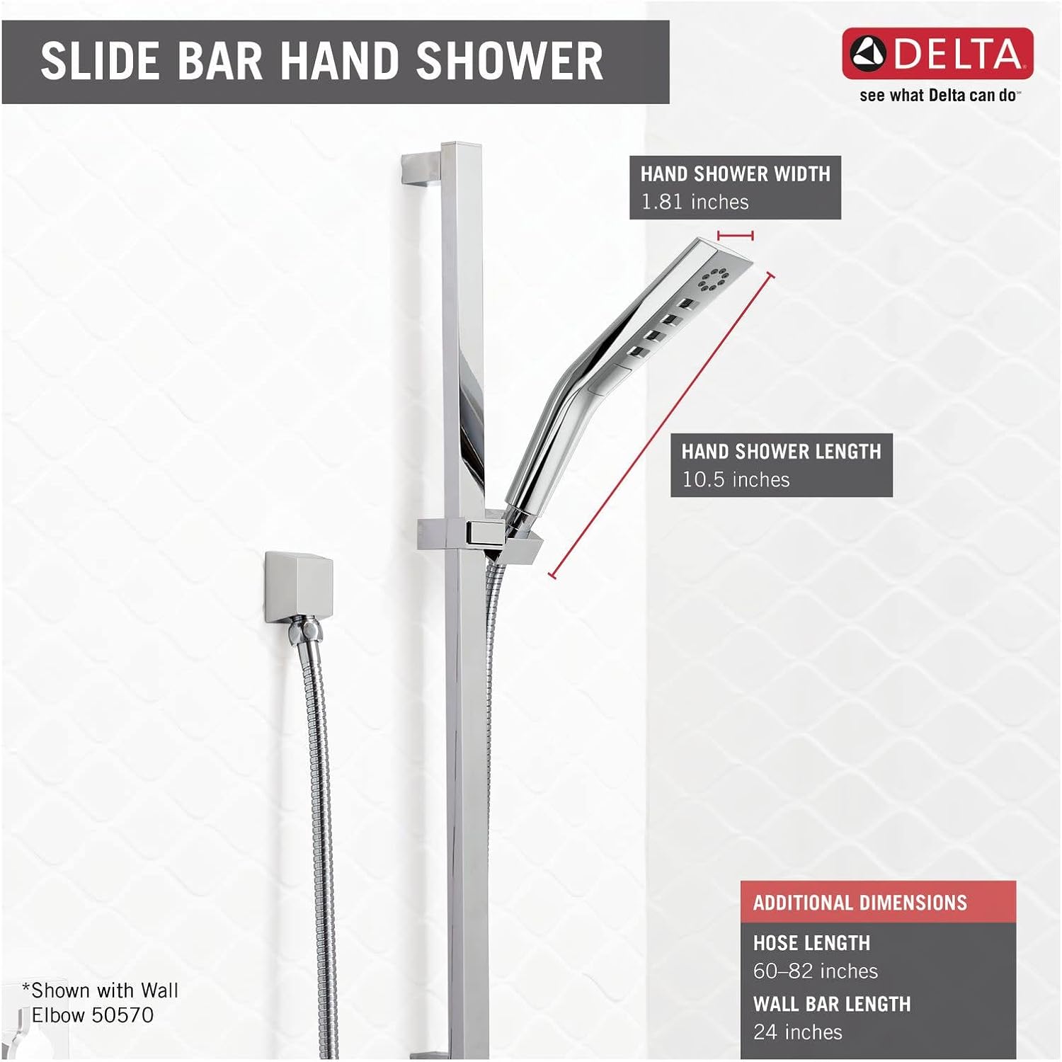 Delta FAUCET UniversalShoweringComponents H2Okinetic - immagine 8
