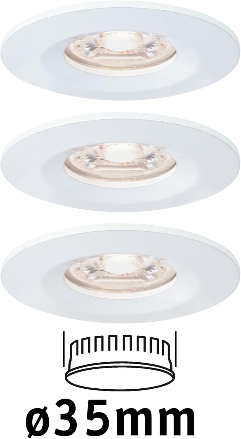 Paulmann 94299 Nova mini Plus - 3 Faretti LED da Incasso - immagine 10