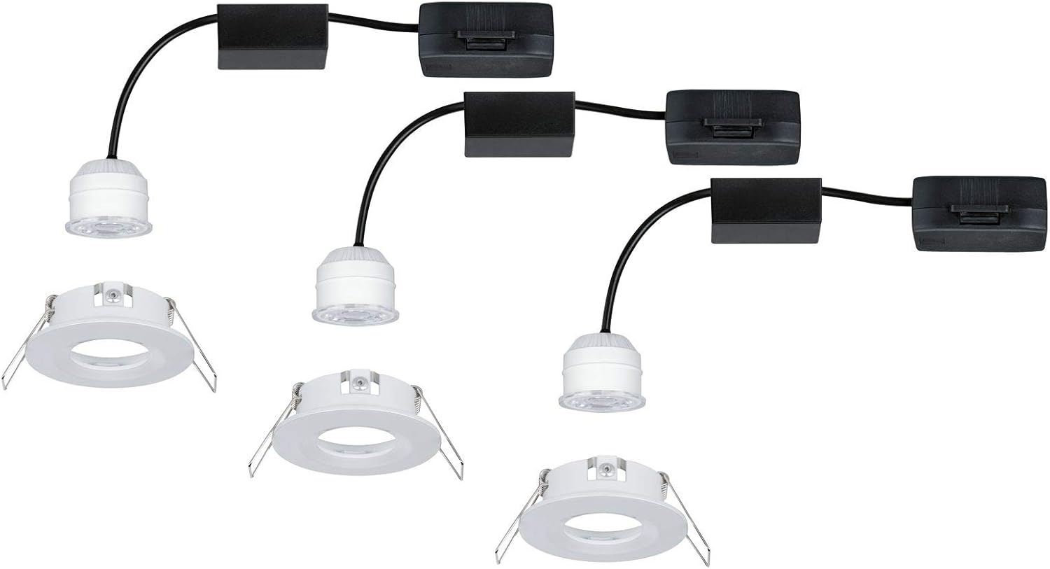 Paulmann 94299 Nova mini Plus - 3 Faretti LED da Incasso - immagine 9