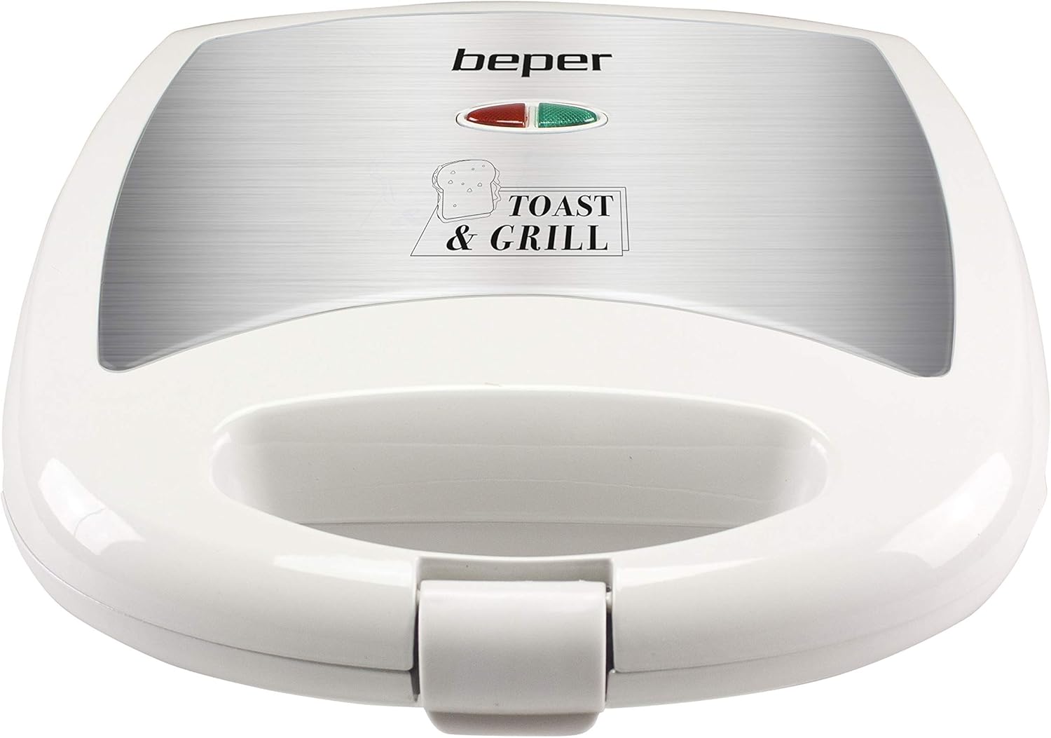 Beper Maxi Toast&Grill 1300W, Bianco - immagine 2