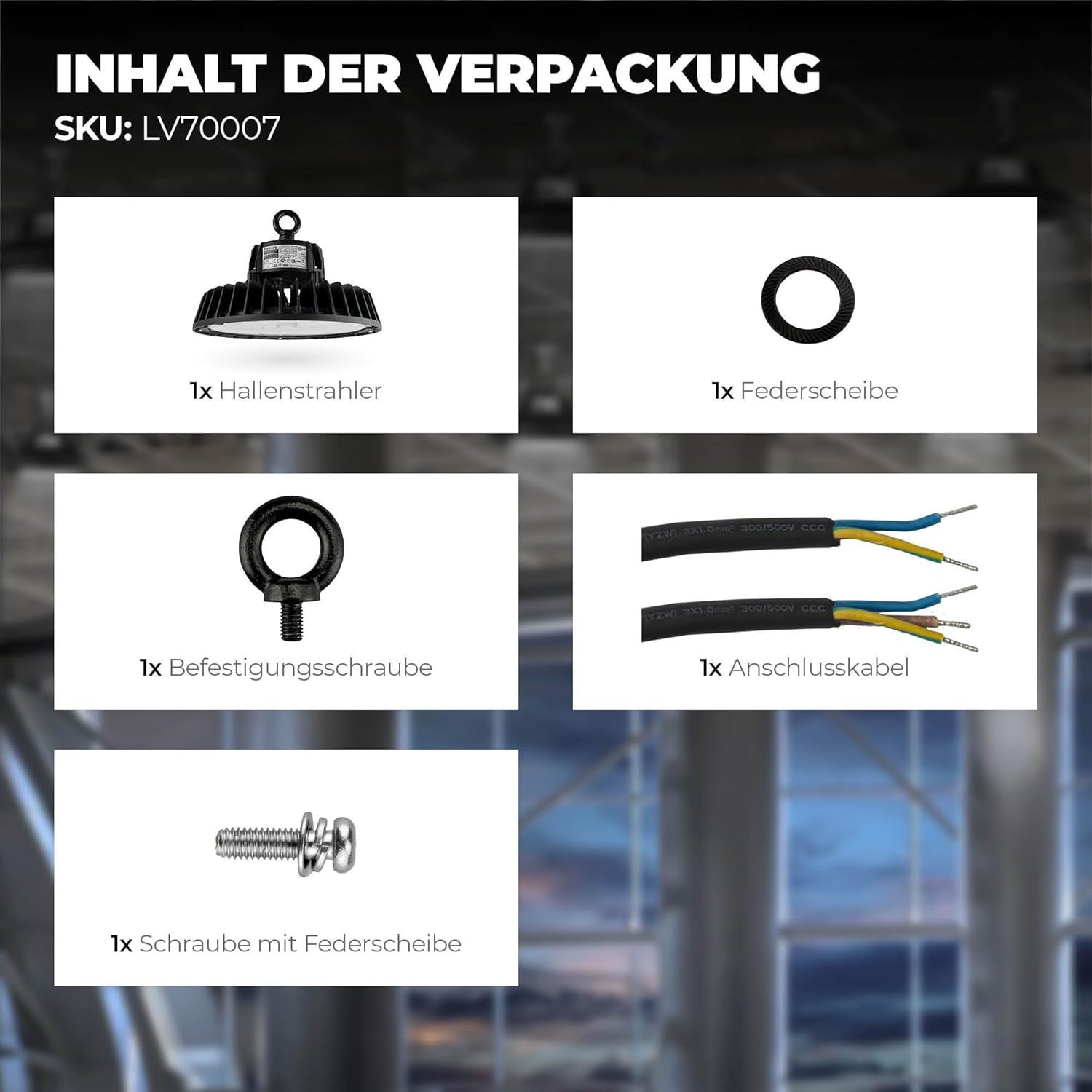 Ledvion Driver LED High Bay 200W Dimmerabile - immagine 2