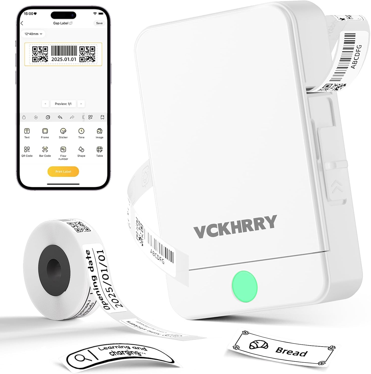 Mini Etichettatrice Bluetooth Portatile - immagine 1