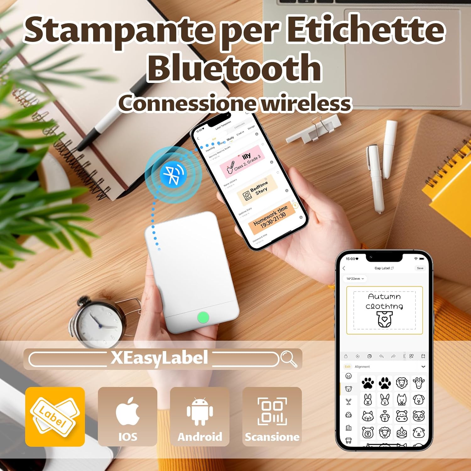 Mini Etichettatrice Bluetooth Portatile - immagine 4