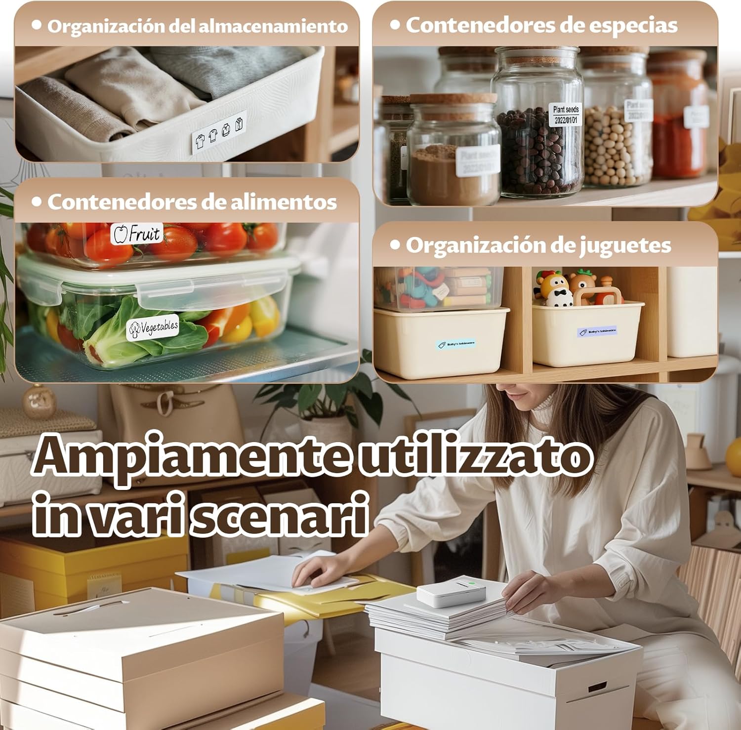 Mini Etichettatrice Bluetooth Portatile - immagine 8