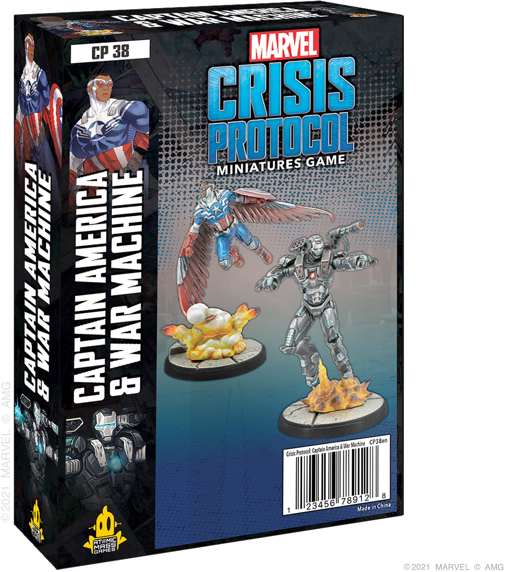 Atomic Mass Games - Captain America and War Machine