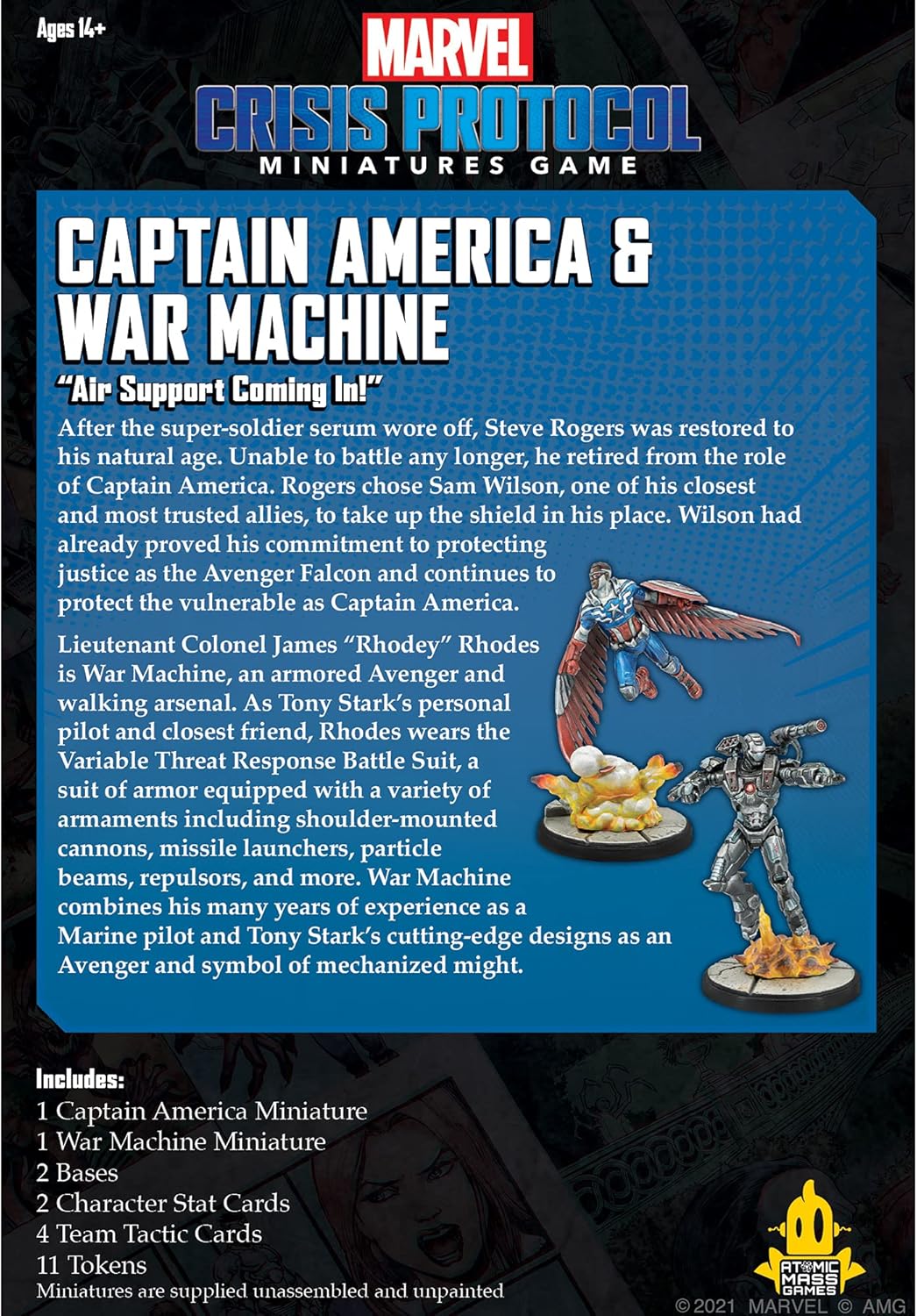 Atomic Mass Games - Captain America and War Machine - immagine 3