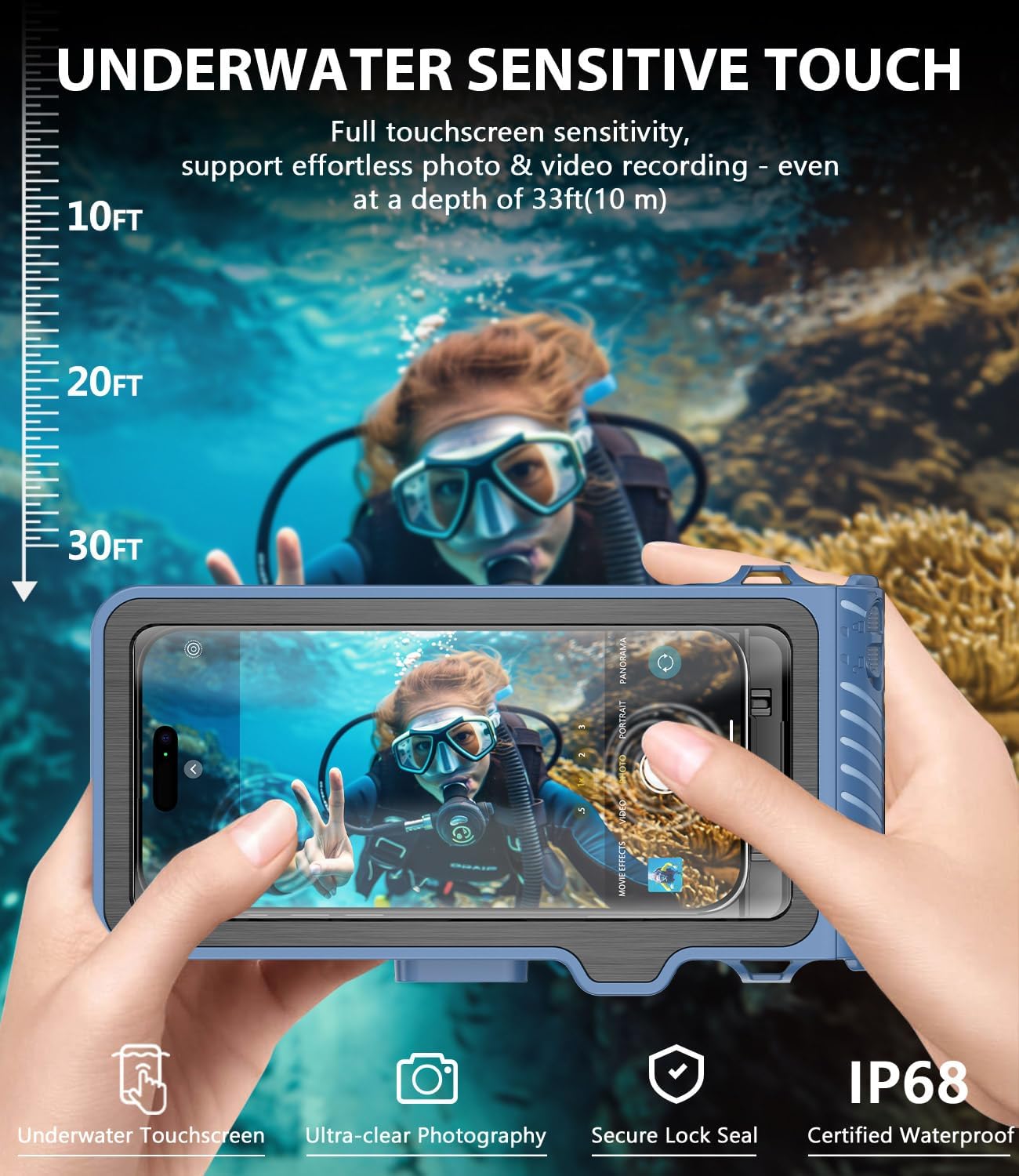 Custodia Impermeabile per Snorkeling e Subacquea - immagine 2