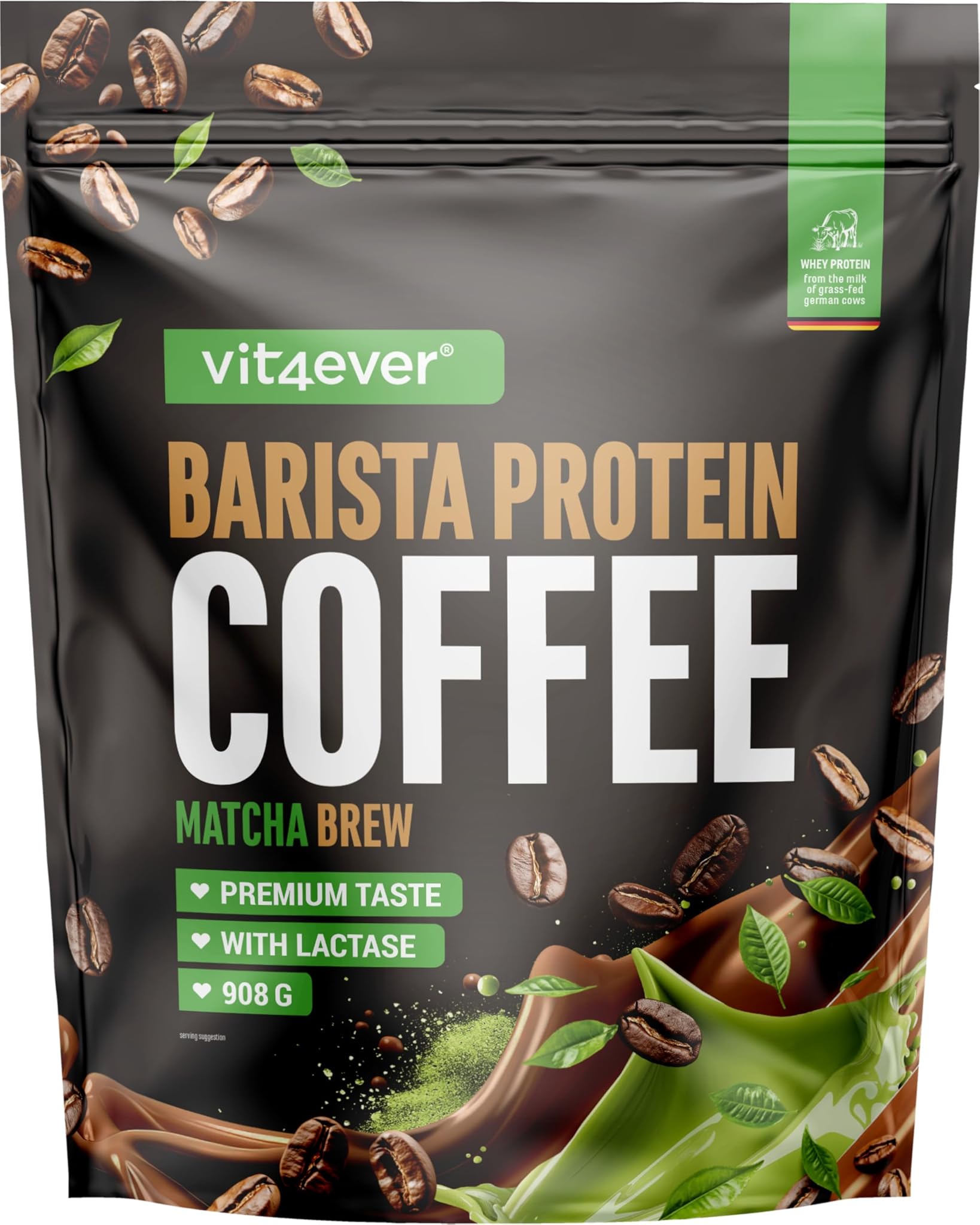Barista Protein Coffee - Vegan Caffè Proteico 908g