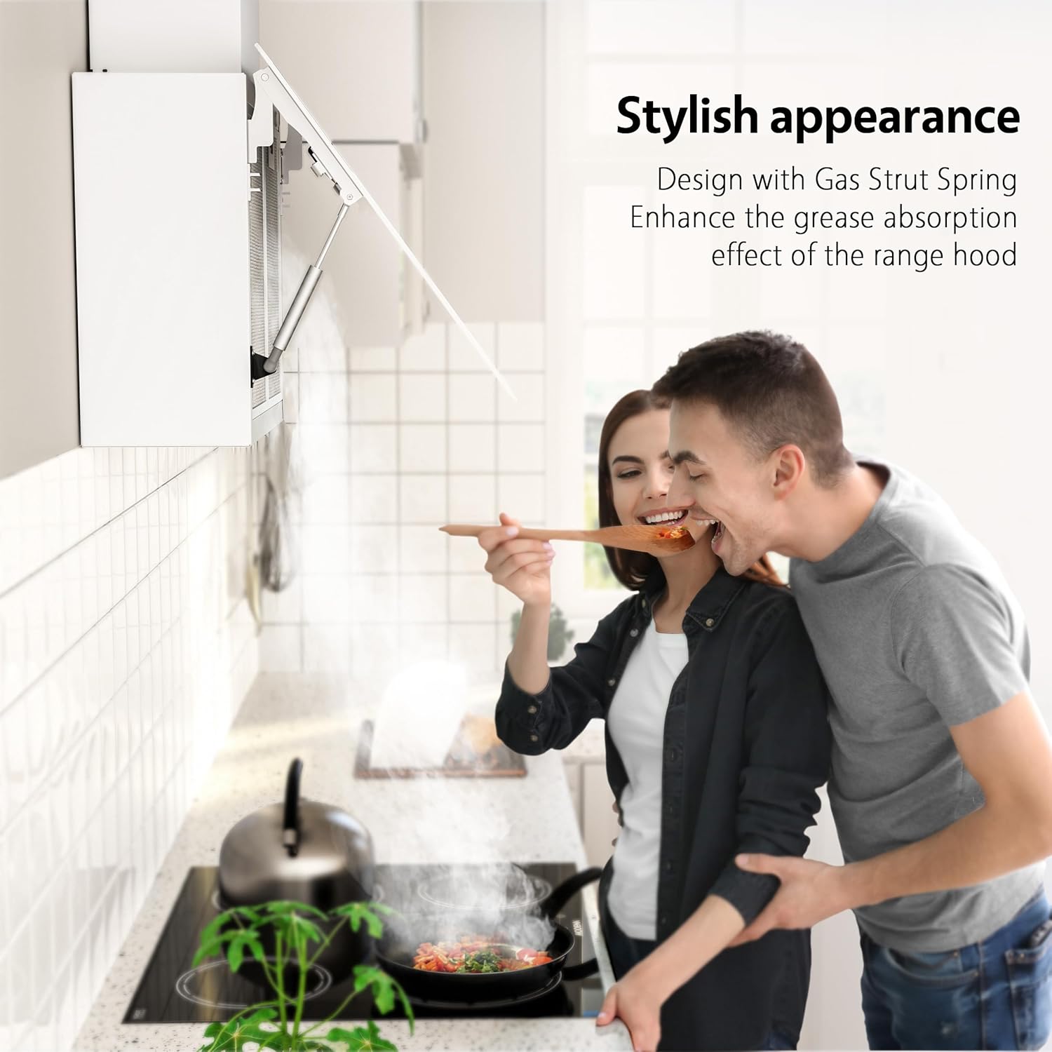 Firegas Cappa da Cucina 60 cm 532,4 m³/h - immagine 2