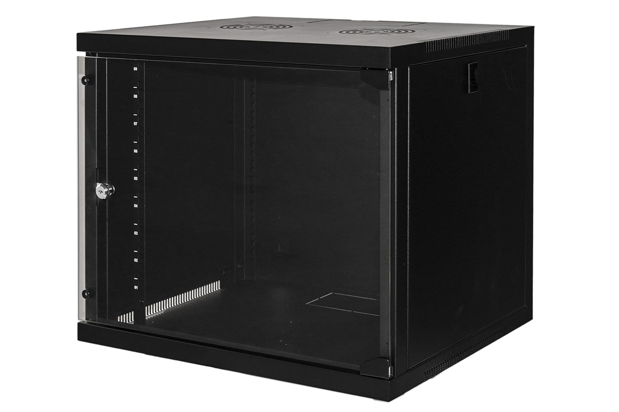Link LK1909UN - Armadio Rack 19" 9 Unità da Muro, Nero