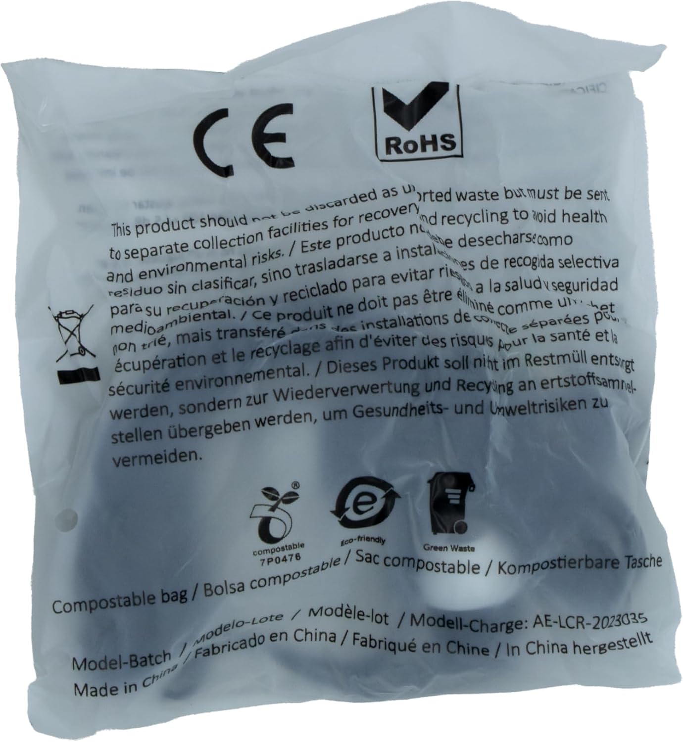 M&E - Auricolari Usa e Getta 100pz, Nero - immagine 4