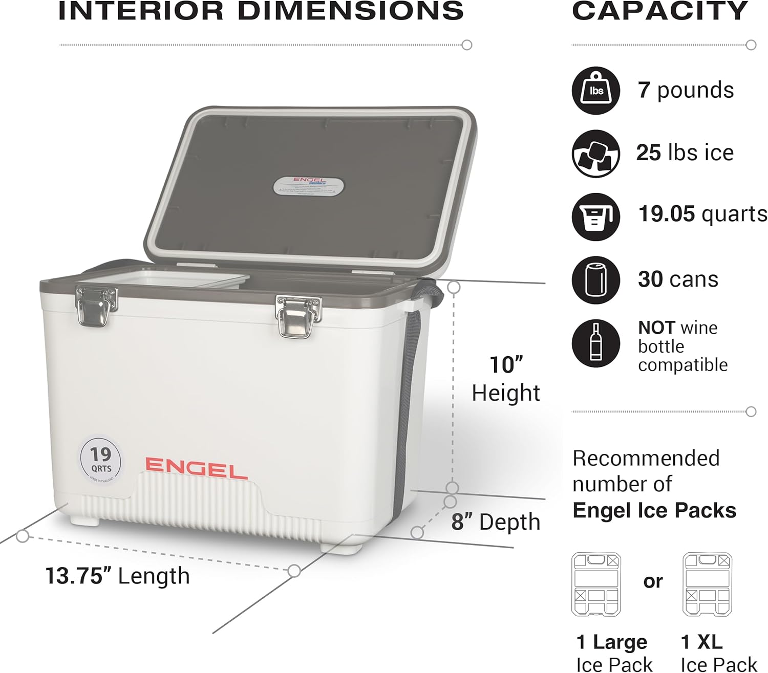Engel Contenitore Refrigerante 19qt (18 litri) - immagine 3