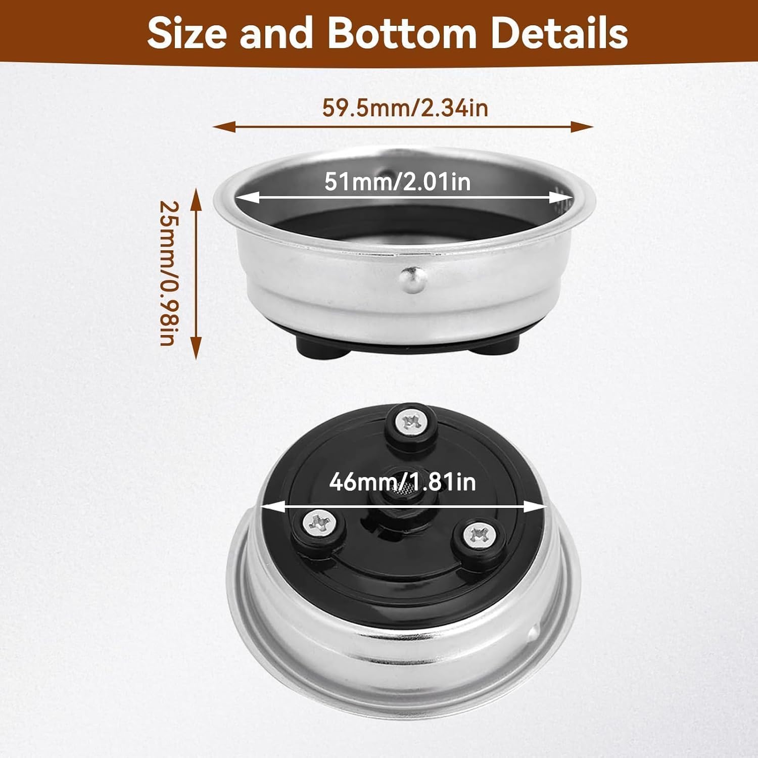 Filtro Caffè Riutilizzabile in Acciaio Inossidabile - immagine 6