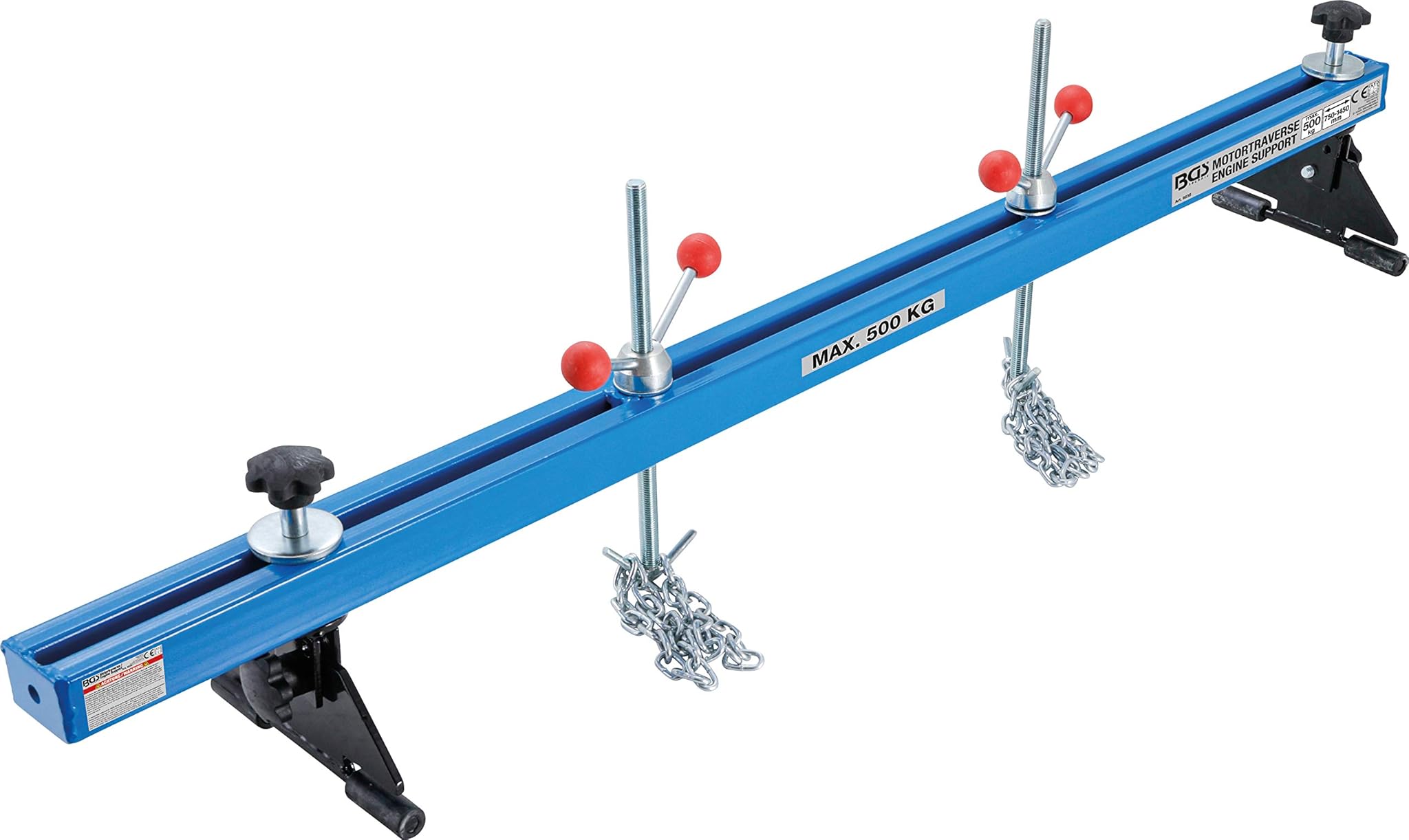 Traviesa de motor XL | 750-1450 mm | 500 kg