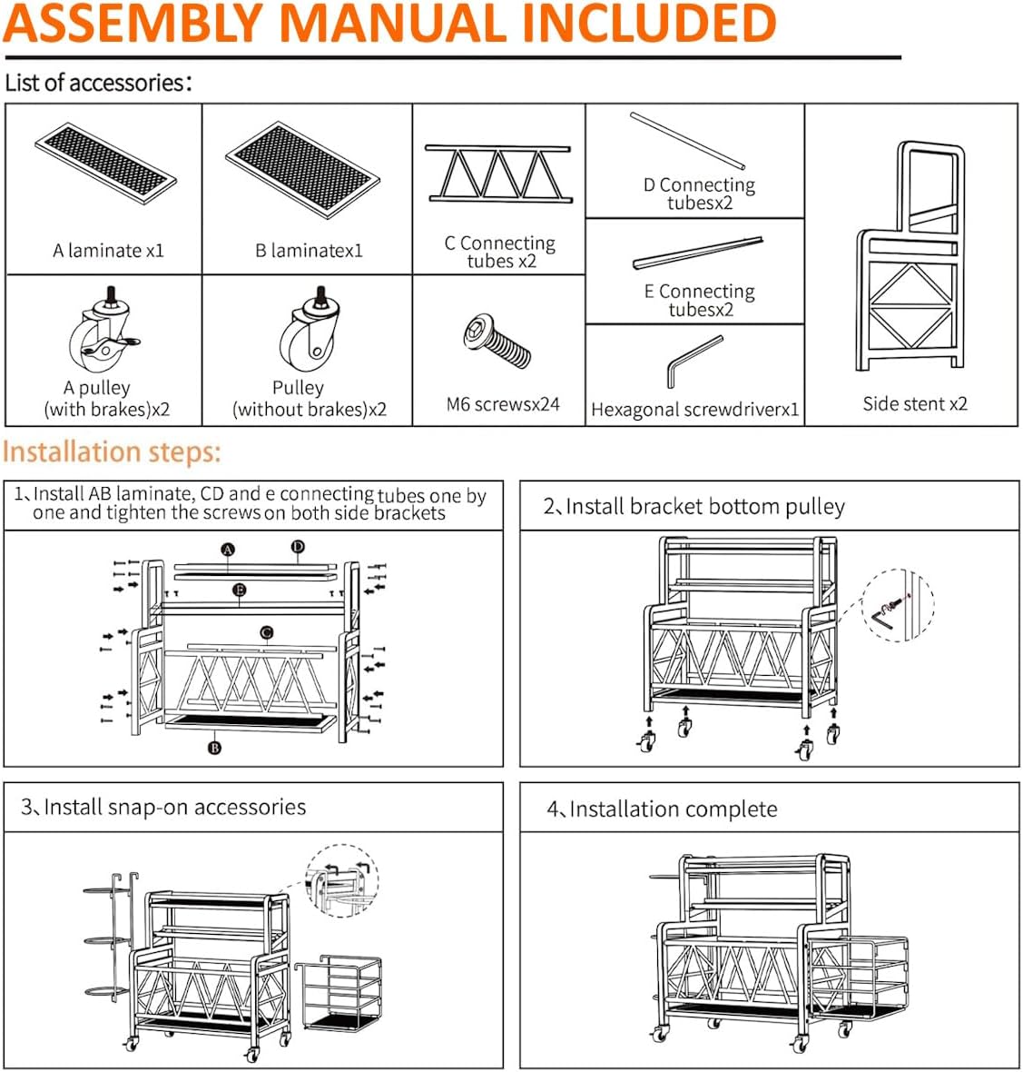 Rastrelliera per Manubri con Ruote - immagine 8