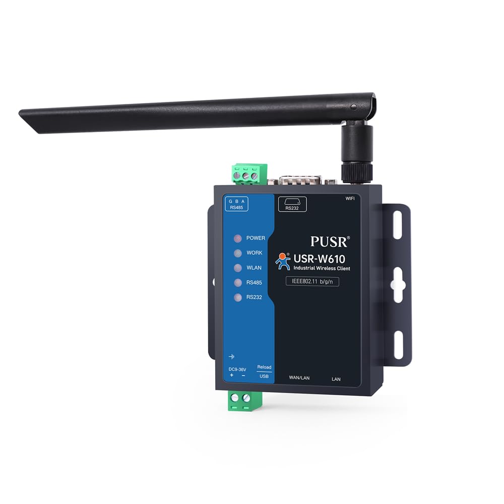 PUSR Convertitore Seriale RS485 RS232 a WiFi Industriale