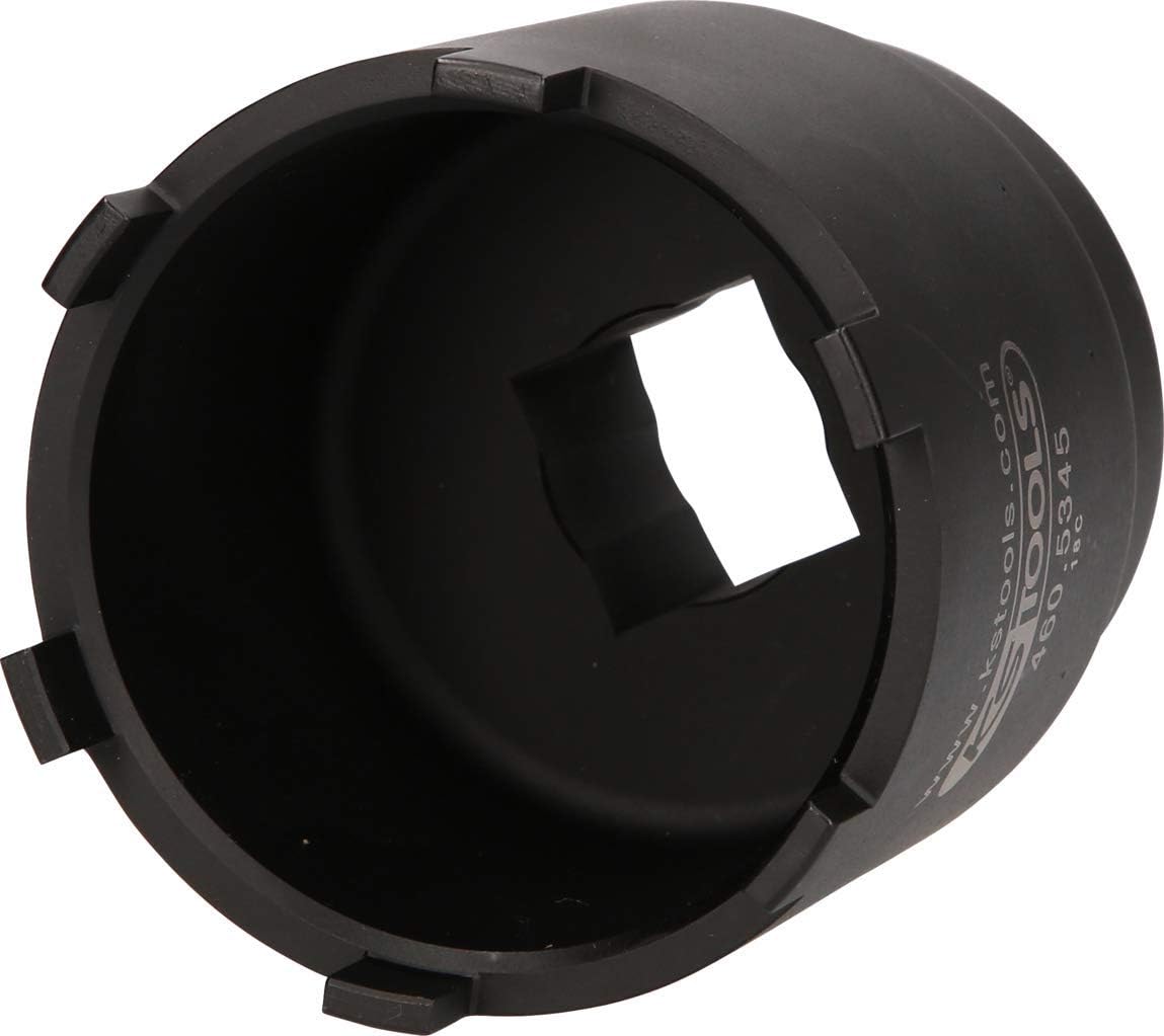 KS Tools 460.5345 3/1" Chiave per dadi con 6 perni per Mercedes e MAN, 77/84 mm