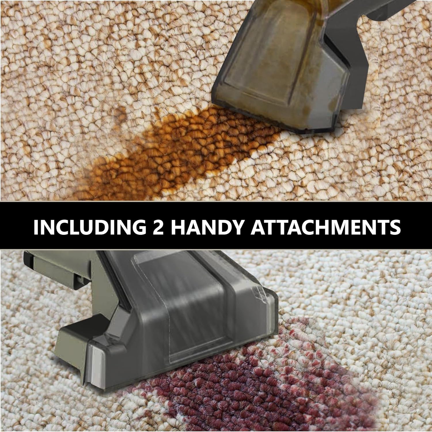 Vonia Lavatappeti Portatile 450W, Grigio - immagine 4