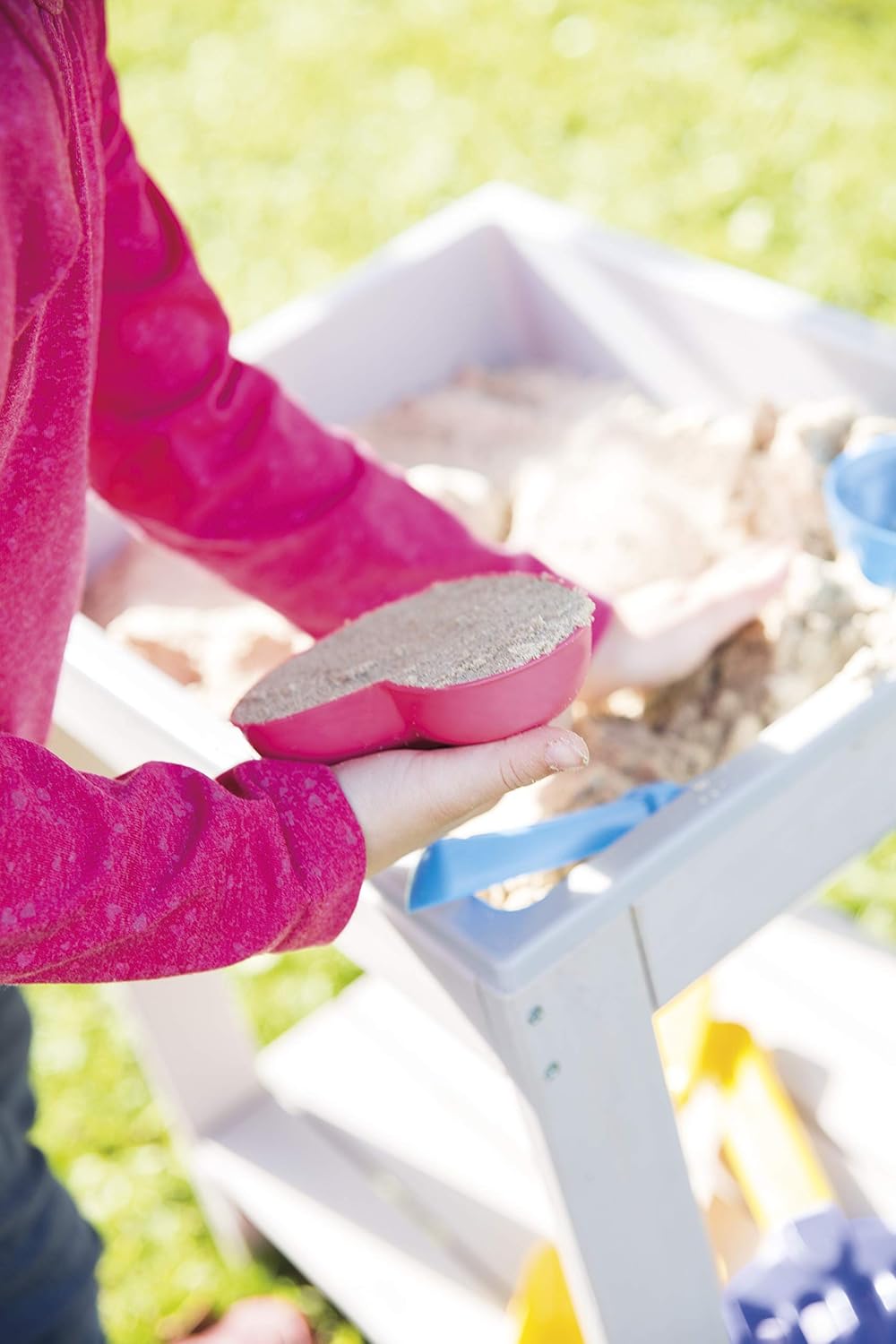 Roba Tavolo da Gioco per Bambini Acqua e Sabbia, Grigio - immagine 6