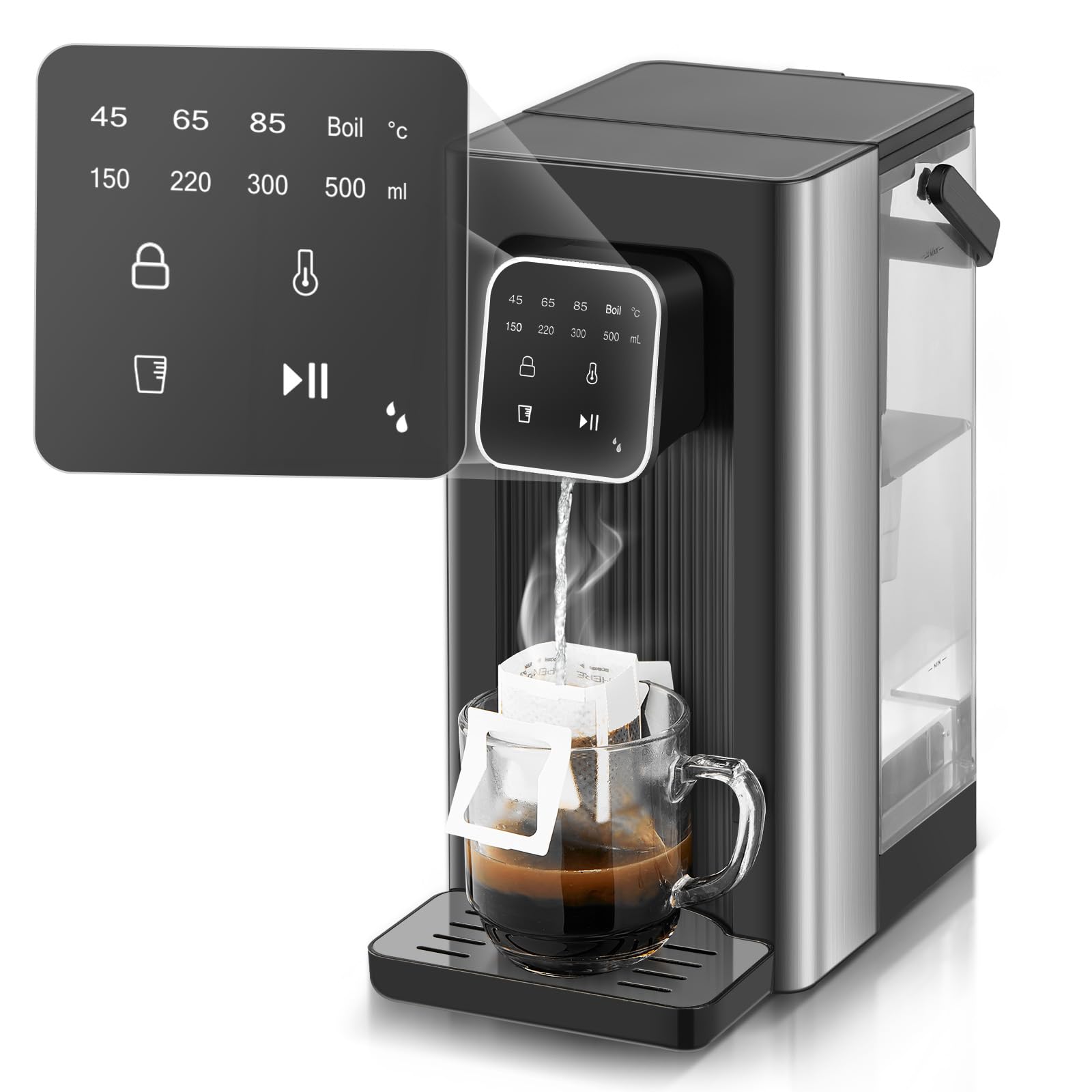 Erogatore Acqua Calda 2600W con Serbatoio 2,5L