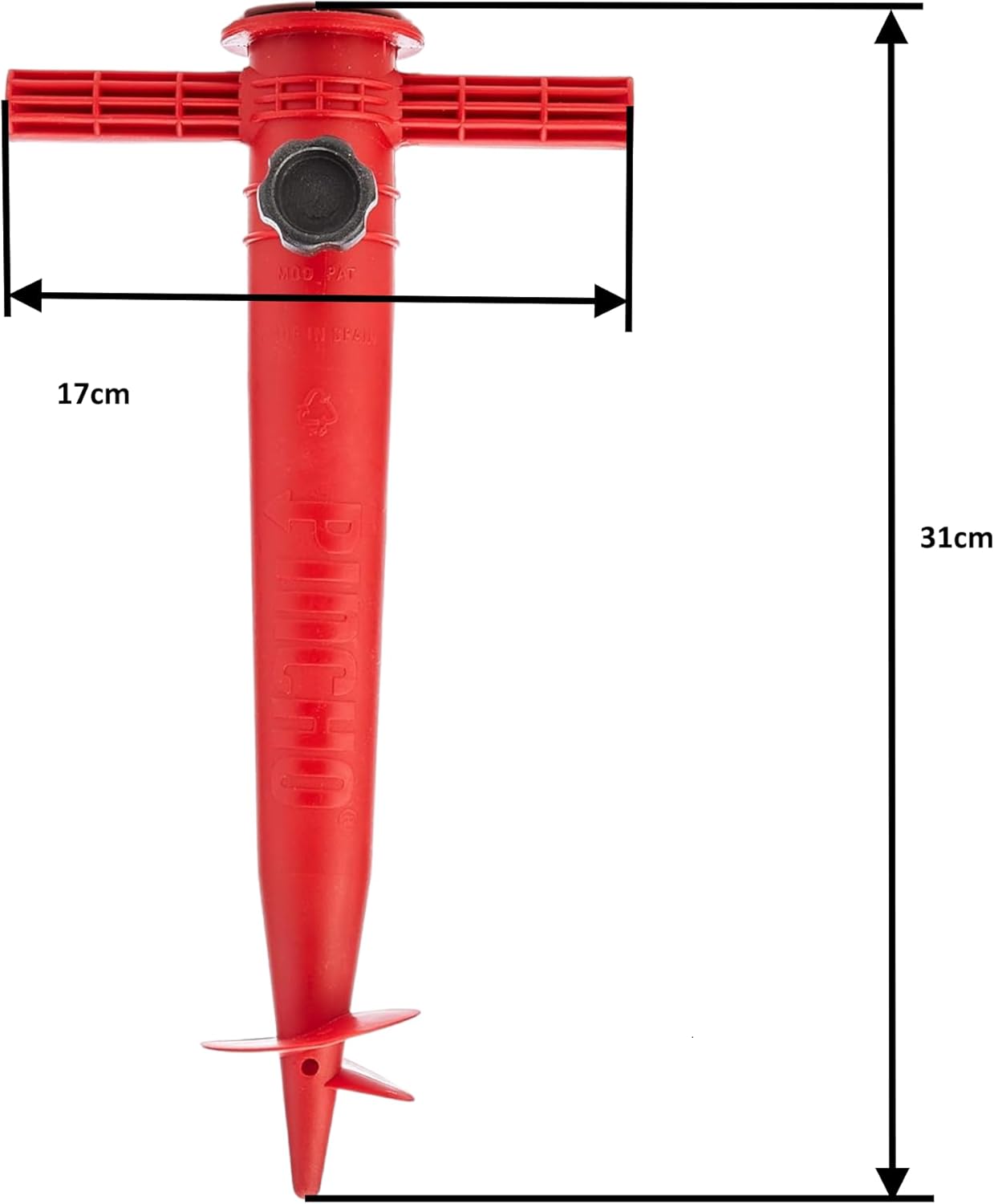 Pincho - Supporto per Ombrellone da Spiaggia con Vite di Fissaggio - immagine 2