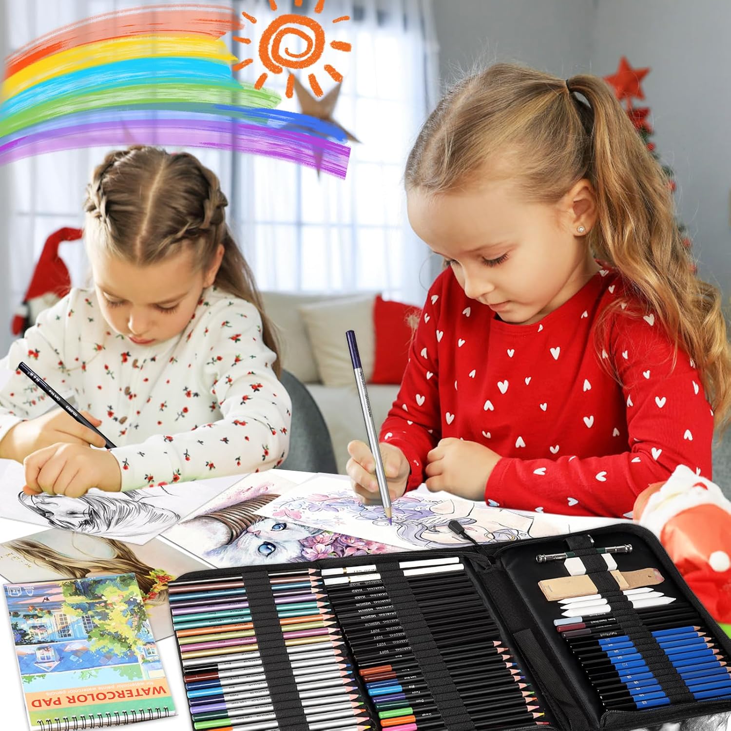 Tavada Kit Disegno Professionale 76 Pezzi - immagine 5