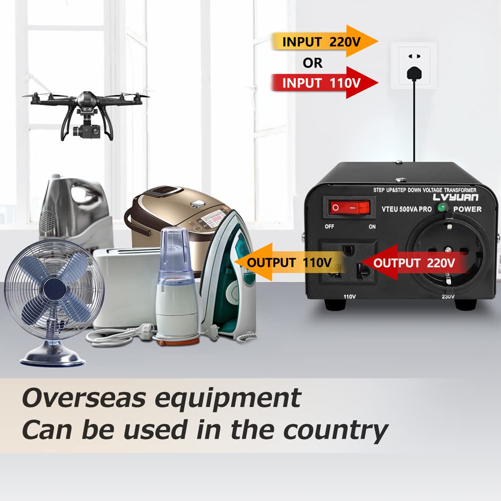 Cantonape Convertitore di Tensione 500W - immagine 3