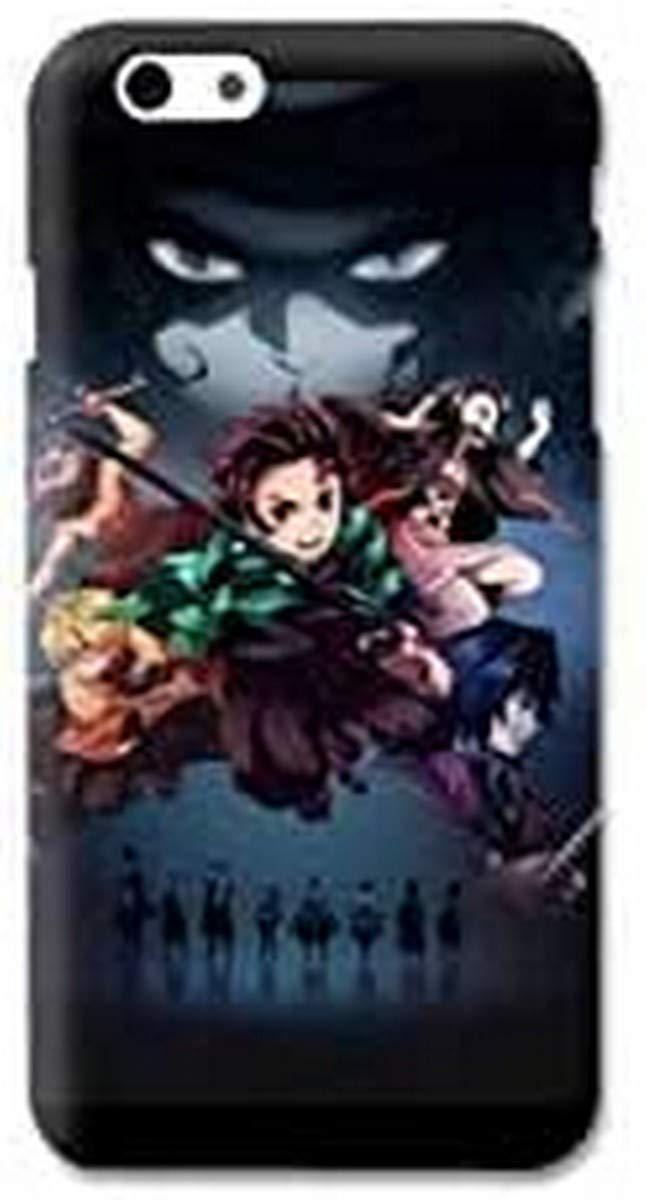 Coque pour iphone 6 / 6s Manga Demon Slayer Noir