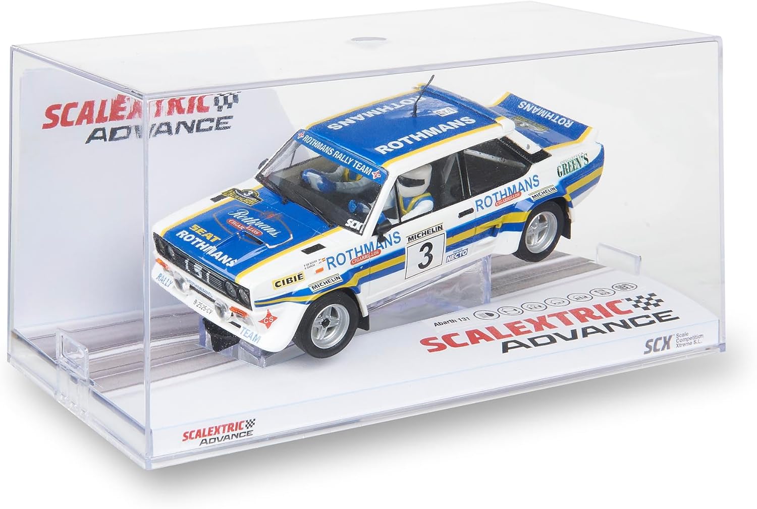 Scalextric - Veicolo da Corsa Classic 1:32 (Abarth 131) - immagine 2