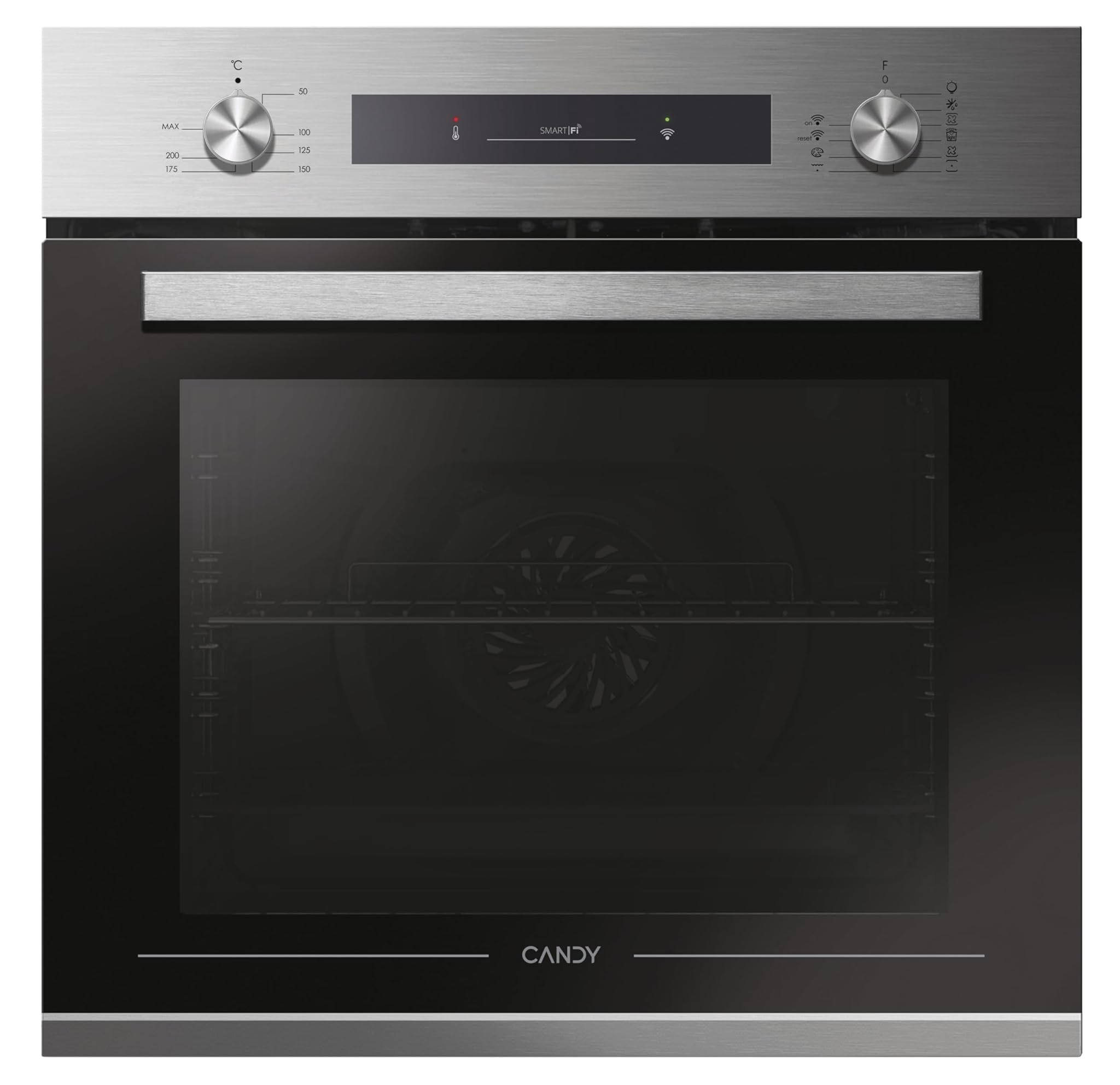 Candy Timeless FCP602X E0/E - Forno Multifunzione 70L, Inox