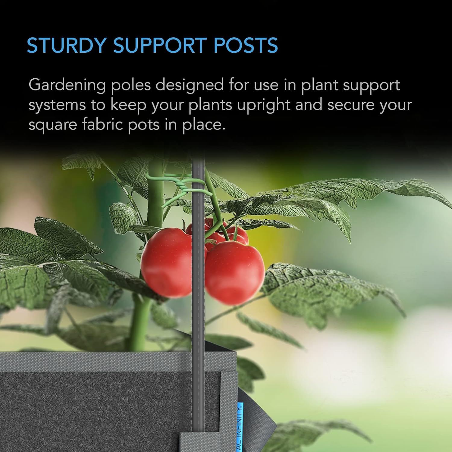 Ac Infinity Pali per Piante da Giardino 152,4 cm - immagine 2