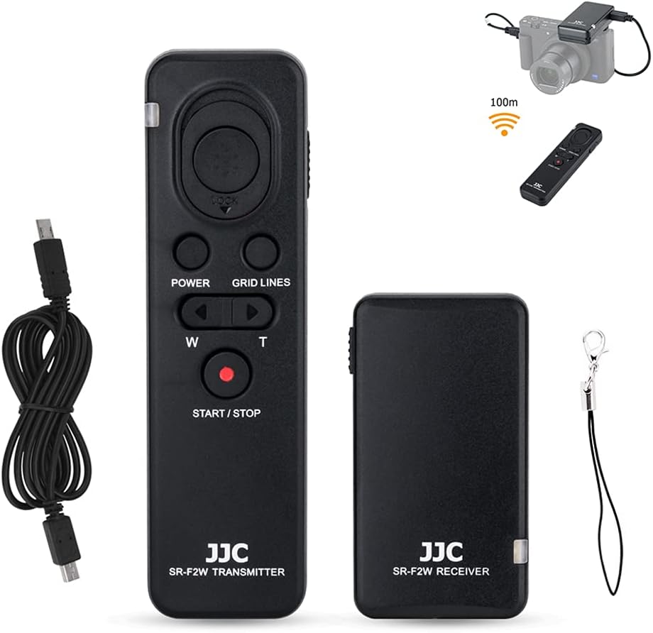 Jjc - Telecomando Wireless per Sony Z-V1 A1 A7RIVA - immagine 1
