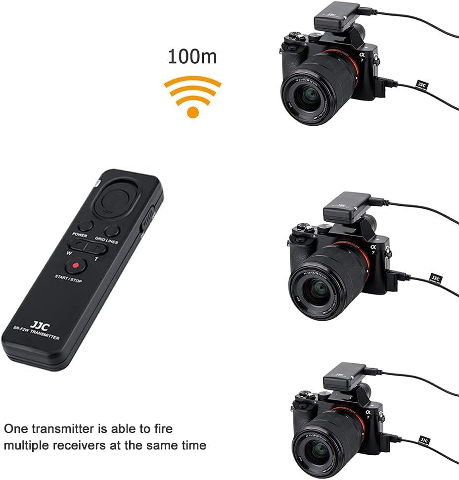 Jjc - Telecomando Wireless per Sony Z-V1 A1 A7RIVA - immagine 5