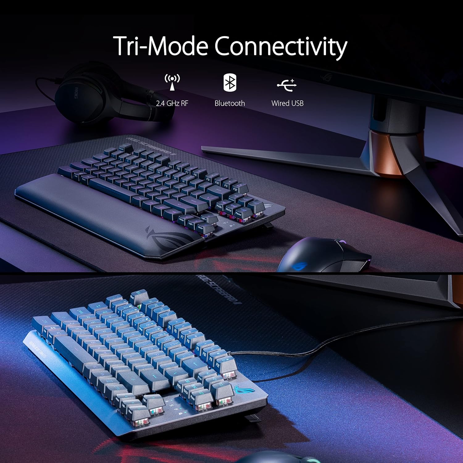 Asus ROG Strix Scope RX TKL Wireless Deluxe - Tastiera Meccanica - immagine 2