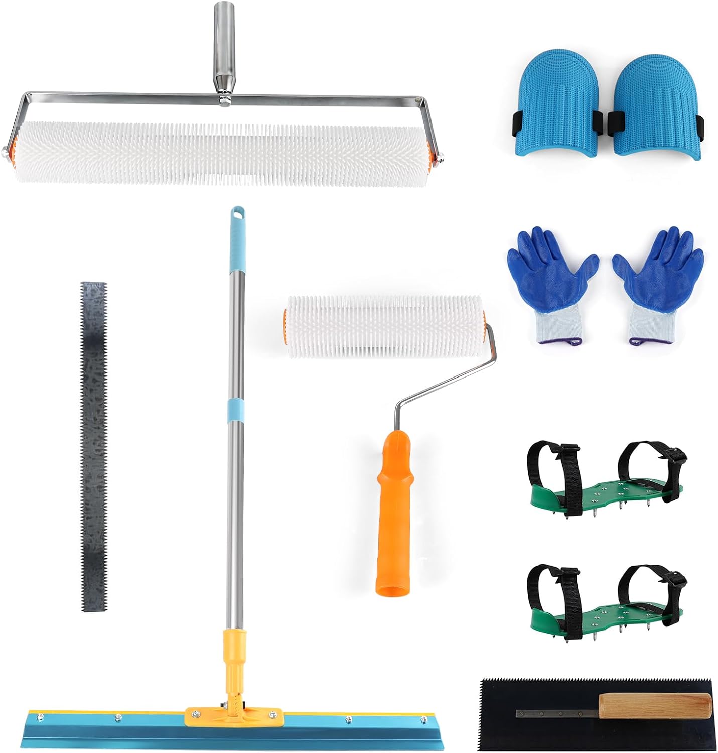 Set Attrezzi Autolivellanti per Cemento - immagine 1