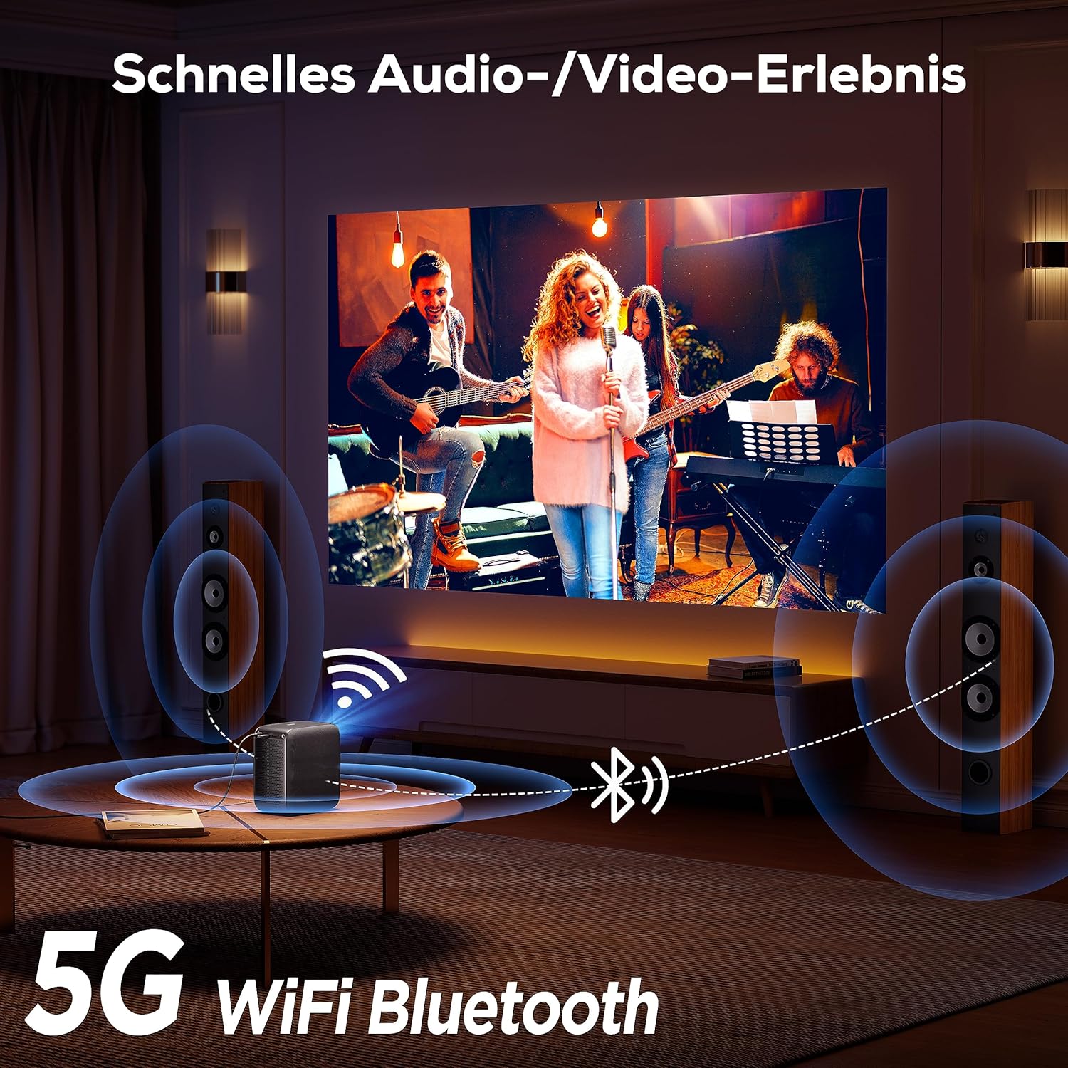 iZEEKER Proiettore a LED - immagine 5