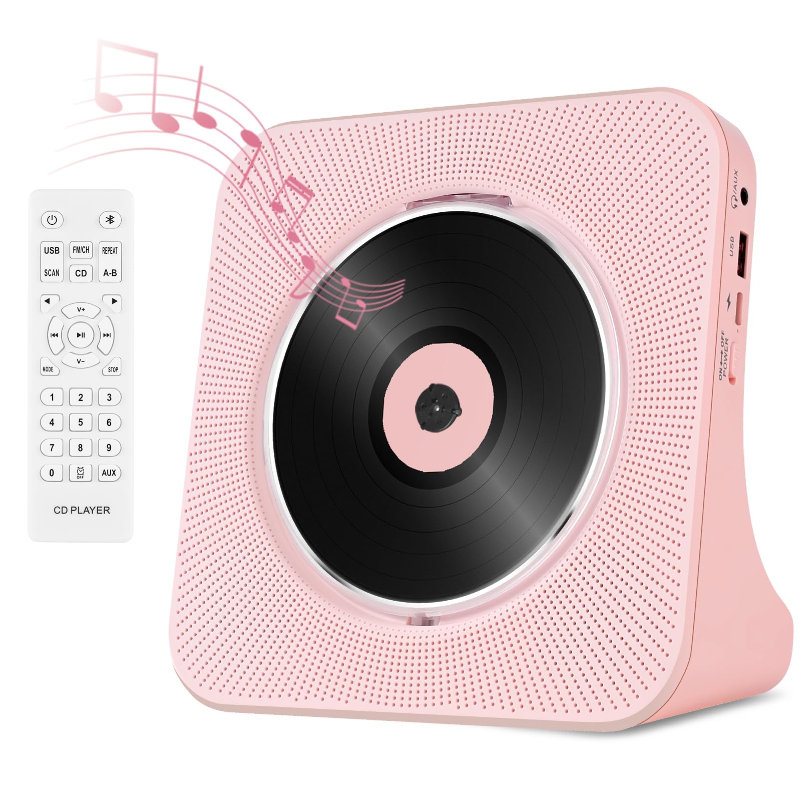 Lettore CD Bluetooth con Altoparlante HIFI