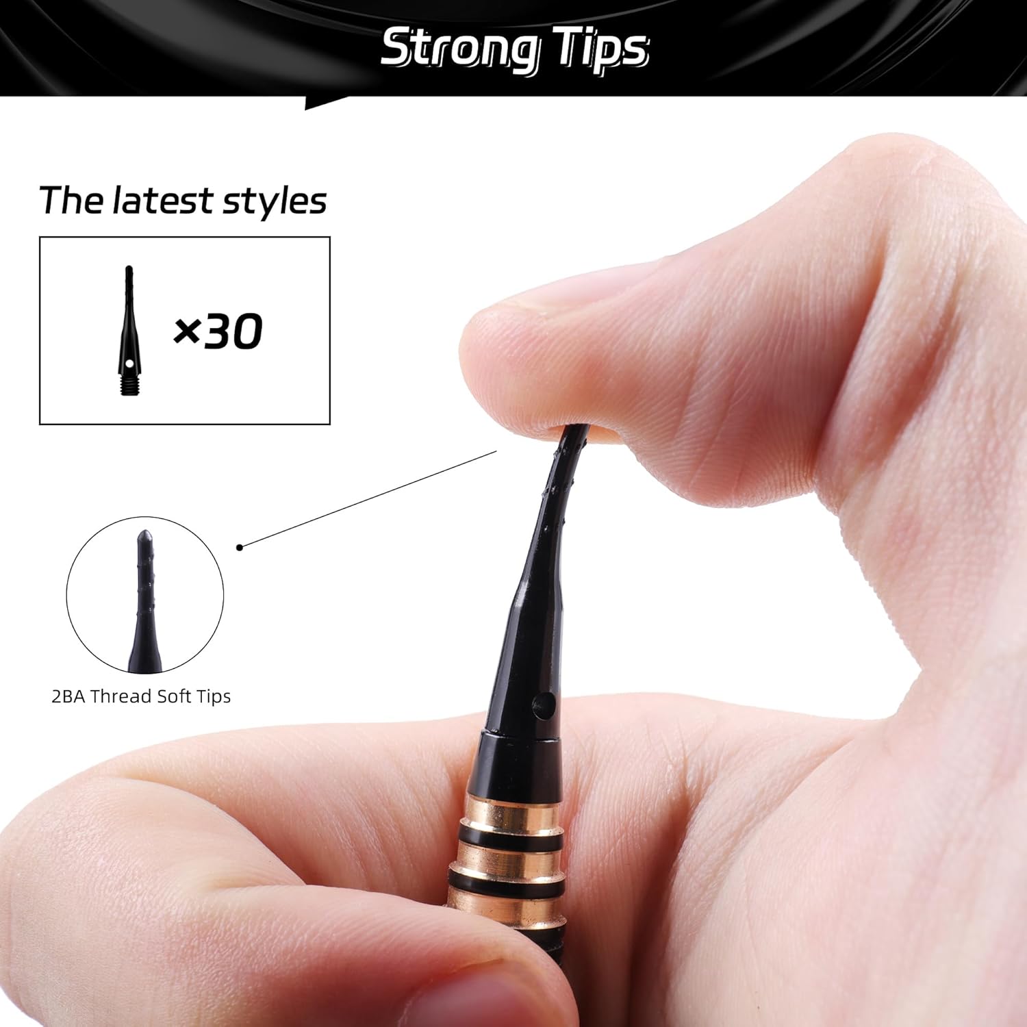 CyeeLife Freccette Professionali Punta Plastica - immagine 3