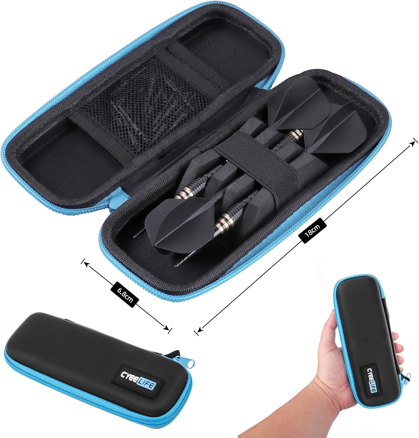 CyeeLife Freccette Professionali Punta Plastica - immagine 4