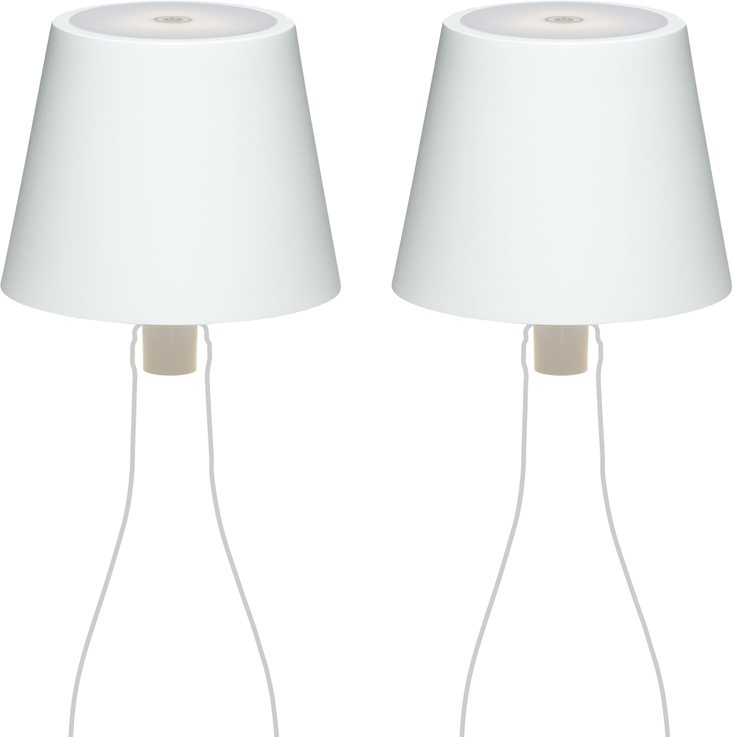 LA VILLE LUMIÈRE MarieB - Lampada LED Wireless Ricaricabile, Set 2