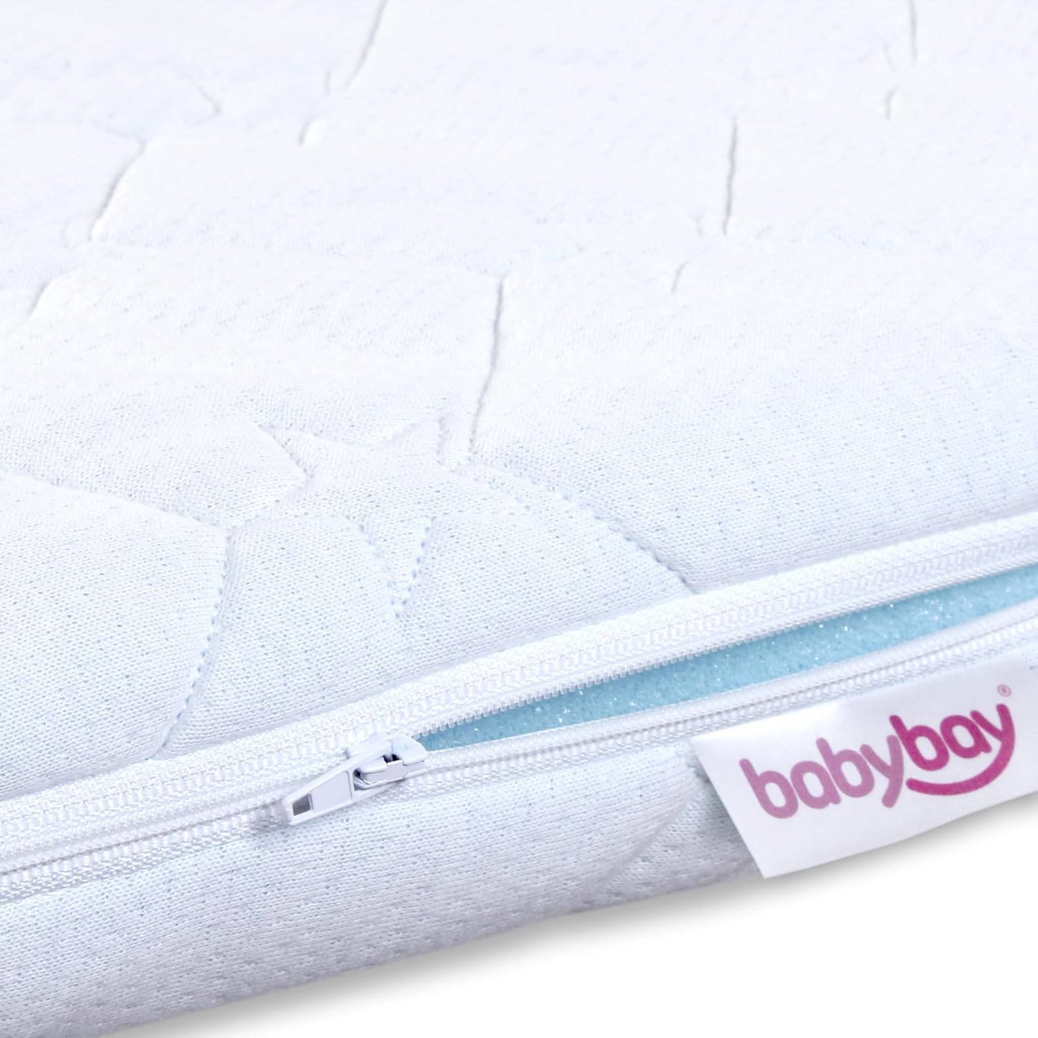 Babybay 160539 Mattress Medicott Wave, Bianco - immagine 7