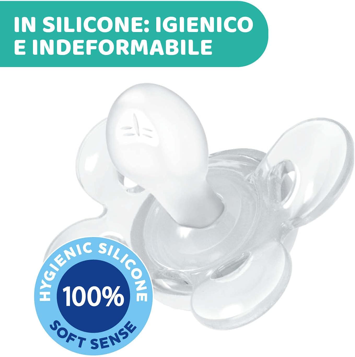 Chicco PhysioForma Succhietto Comfort 6-16 Mesi, Azzurro - immagine 8