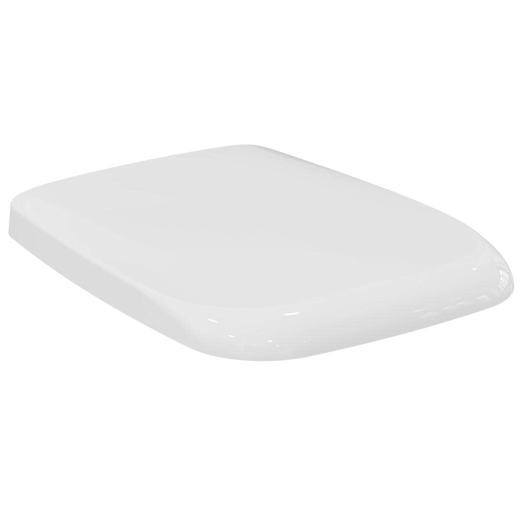 Ideal Standard T663701 Serie 21 T6637 Sedile a Chiusura Normale, Bianco