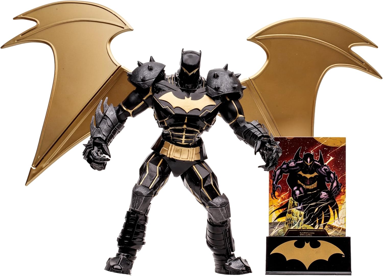 McFarlane DC Multiverse - Statuetta Batman (Hellbat) 18 cm - immagine 7