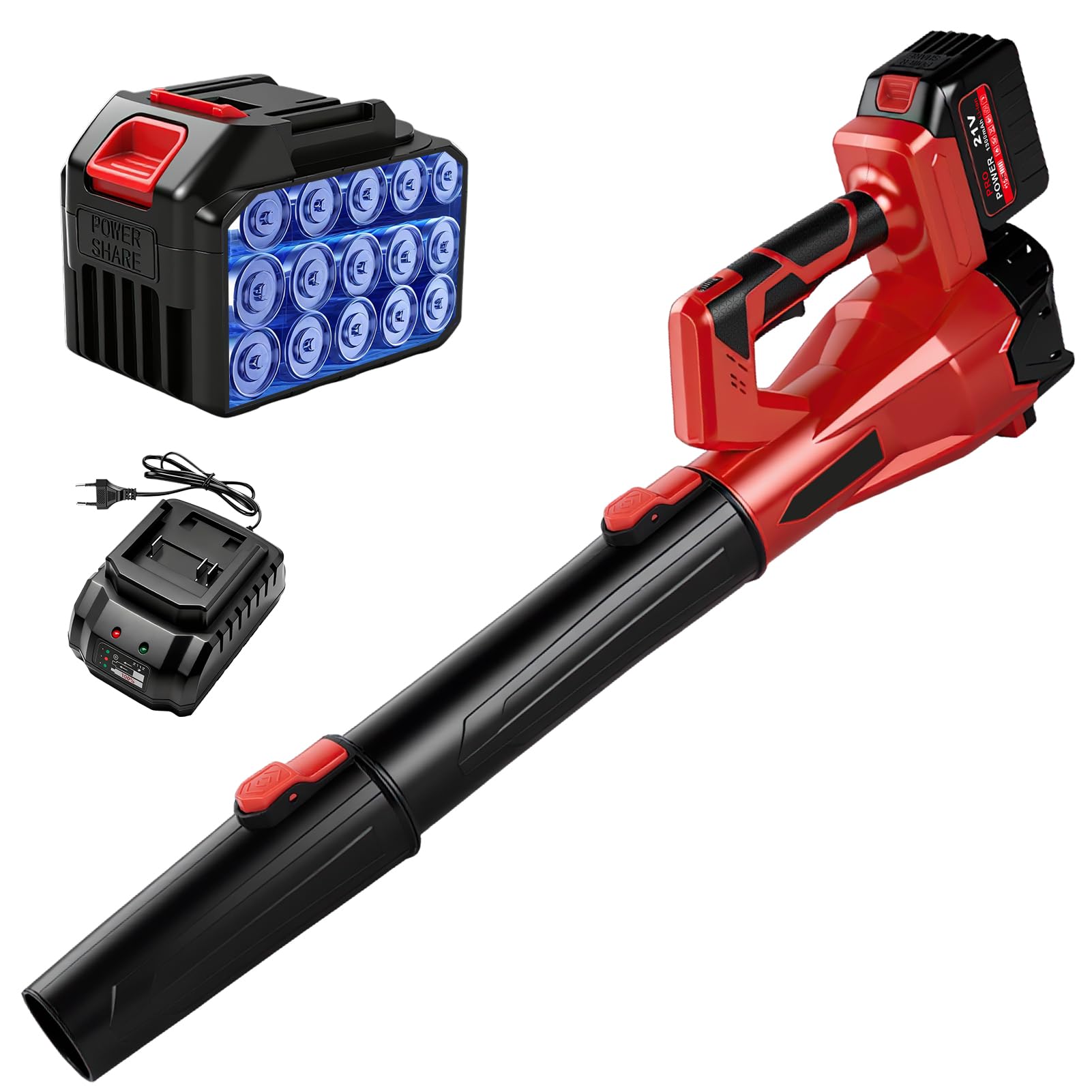 Uadme Soffiatore a Batteria 21V 500W