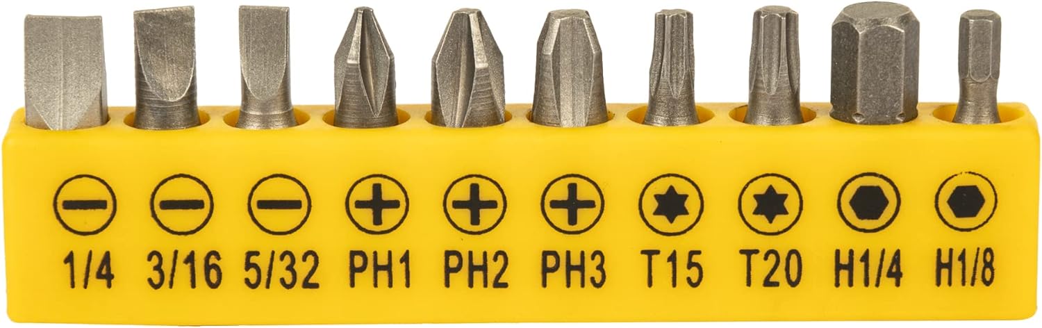 Stanley Stmt0-74101 - Set Attrezzi Misti 38 Pezzi, Nero Giallo - immagine 4