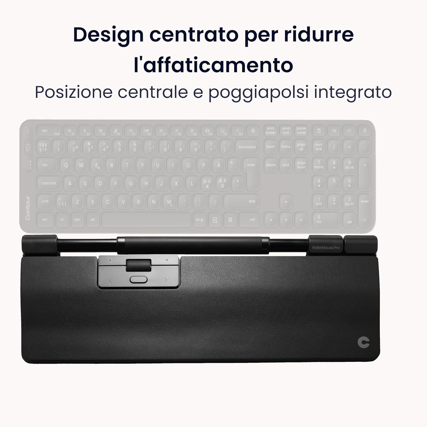 Contour RollerMouse Pro - Mouse Wireless Ergonomico - immagine 2